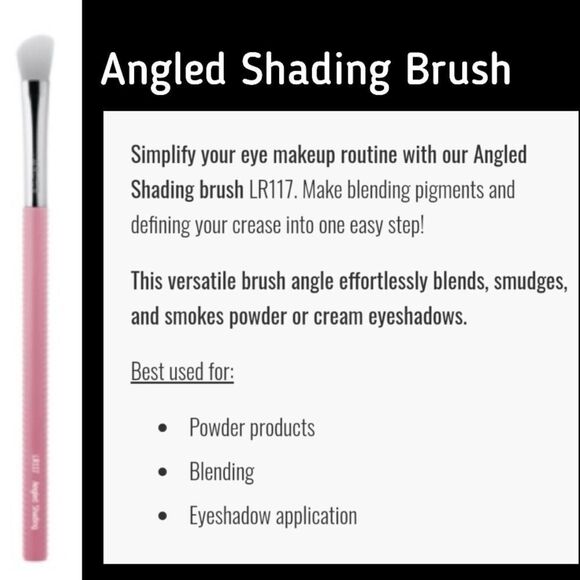 Laruce 3 Piece Contour Brush Set in Pink - Picture 5 of 11